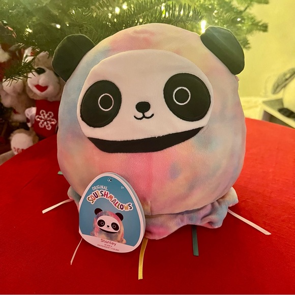 NWT 🥀 8" Stanley the Panda Squishmallow Jelly Fish Costume - Picture 4 of 9